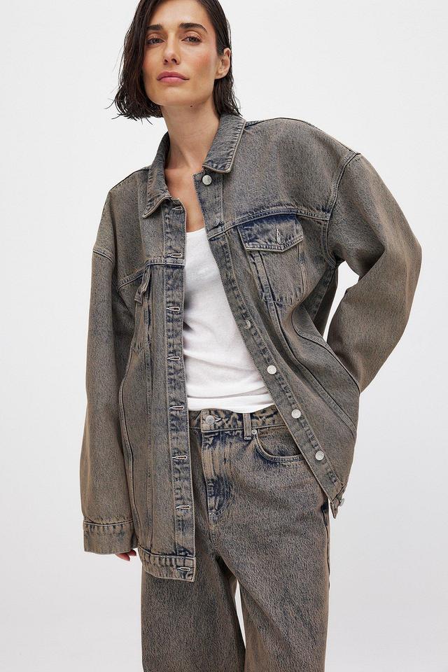 Oversized Denim Jacket Product Image