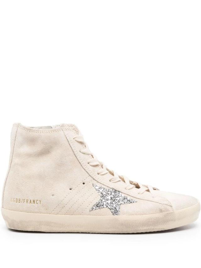 Francy Suede Sneakers In Neutrals Product Image