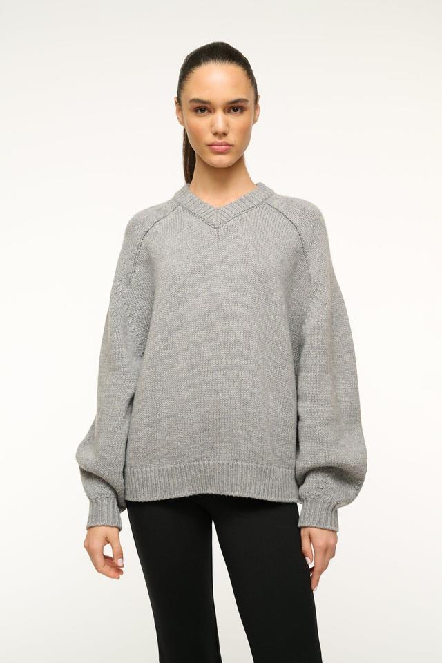 WILSON SWEATER | HEATHER GREY Product Image