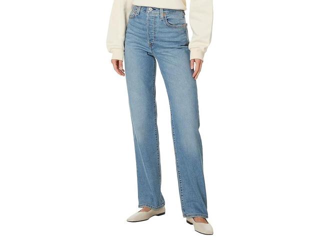 Levi's(r) Womens Ribcage Full Length (Ringing Bells No Dx) Women's Jeans Product Image