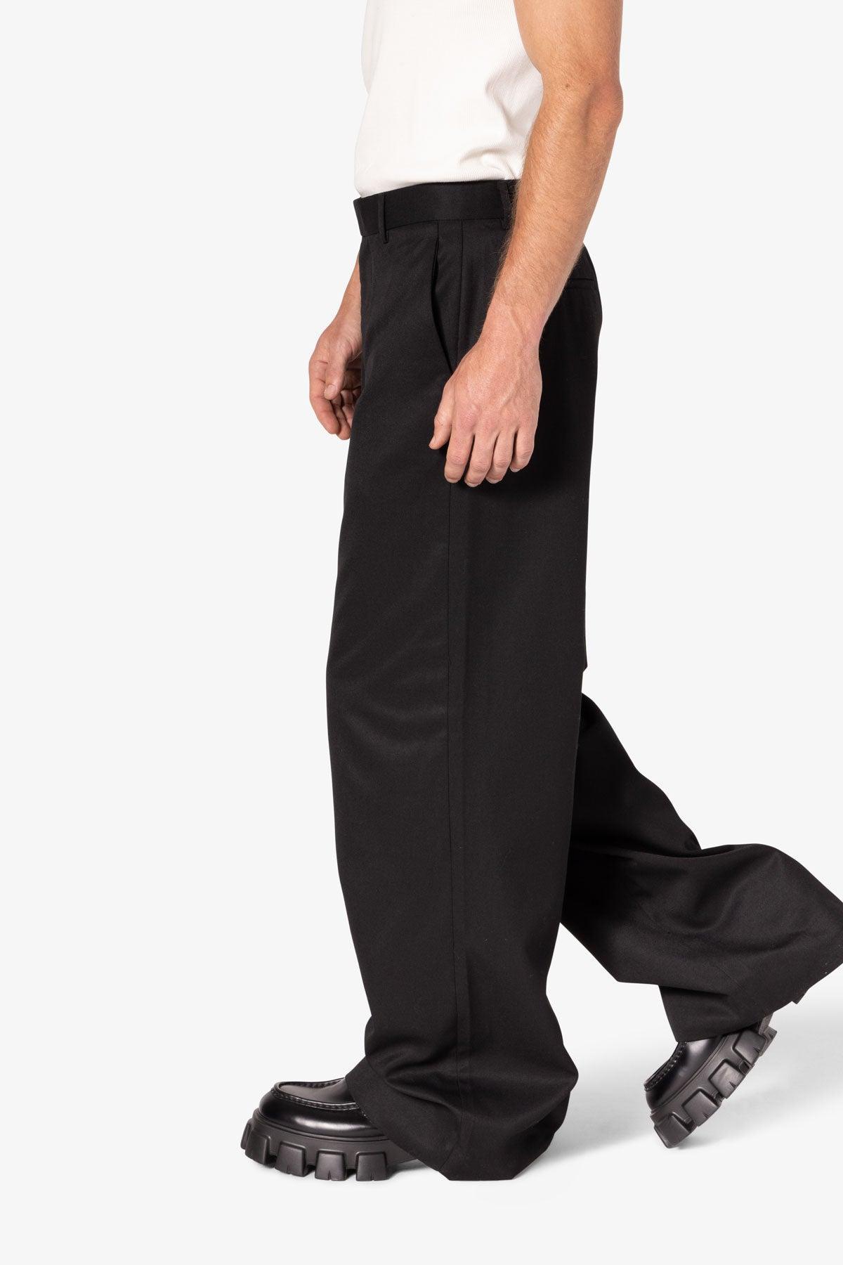 Baggy Suit Pants - Black Product Image