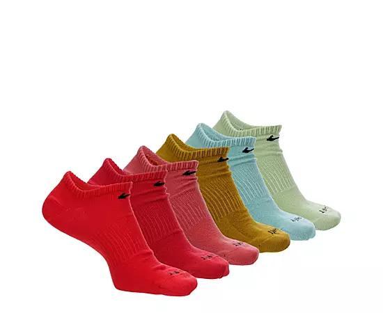 Nike Womens Everyday Lightweight No Show Socks 6 Pairs Product Image