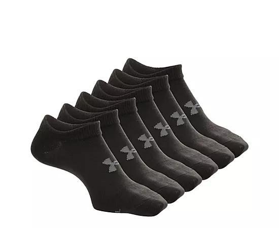 Under Armour Womens No Show Socks 6 Pairs Product Image