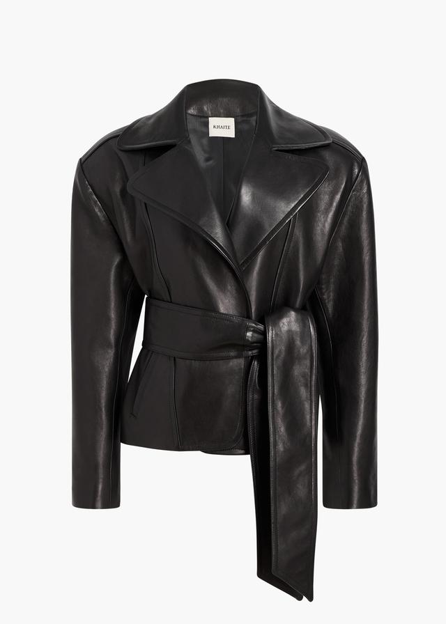 Dolores Jacket in Black Leather Product Image