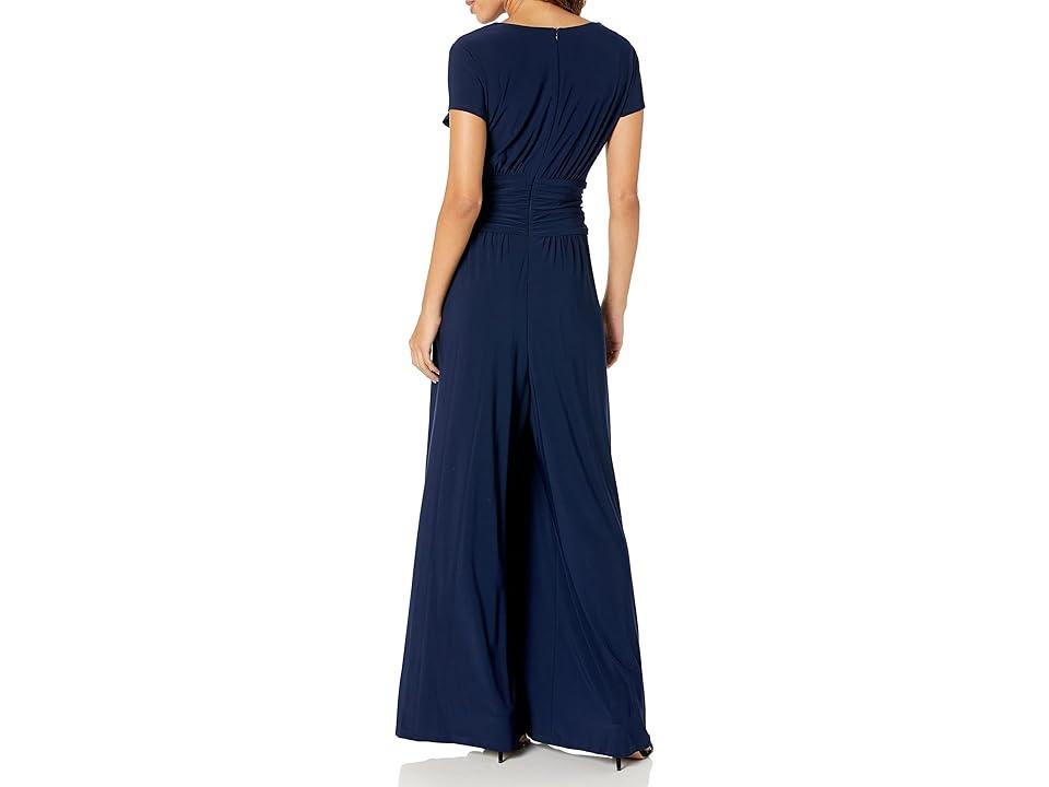 Vince Camuto Petite Plunging Twist-Front Jumpsuit Product Image