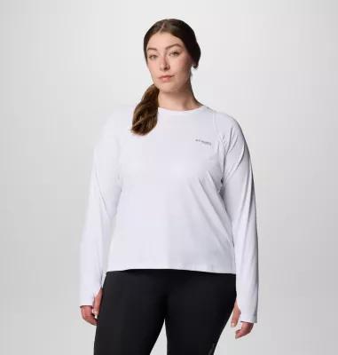 Columbia Women's Summit Valley Long Sleeve Crew Shirt - Plus Size- product image