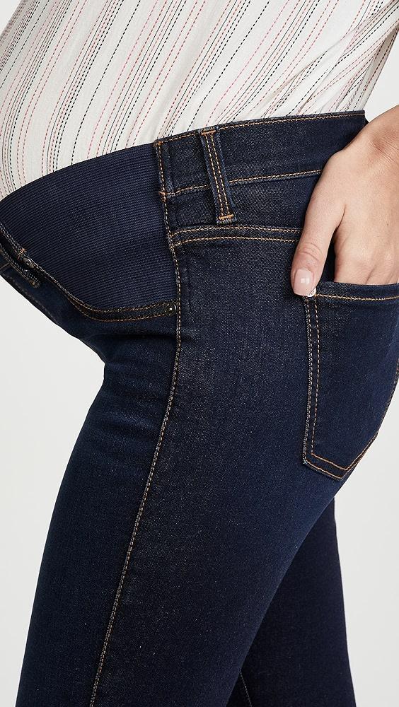 7 For All Mankind The Ankle Skinny Maternity Jeans | Shopbop Product Image