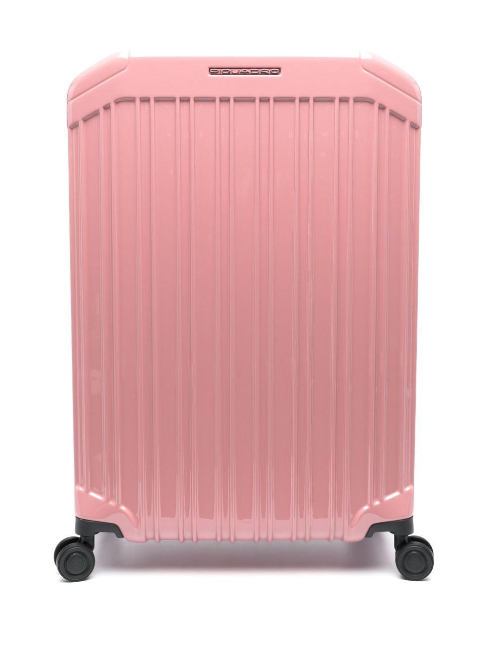 PIQUADRO Hard-case Rolling Luggage In Pink Product Image