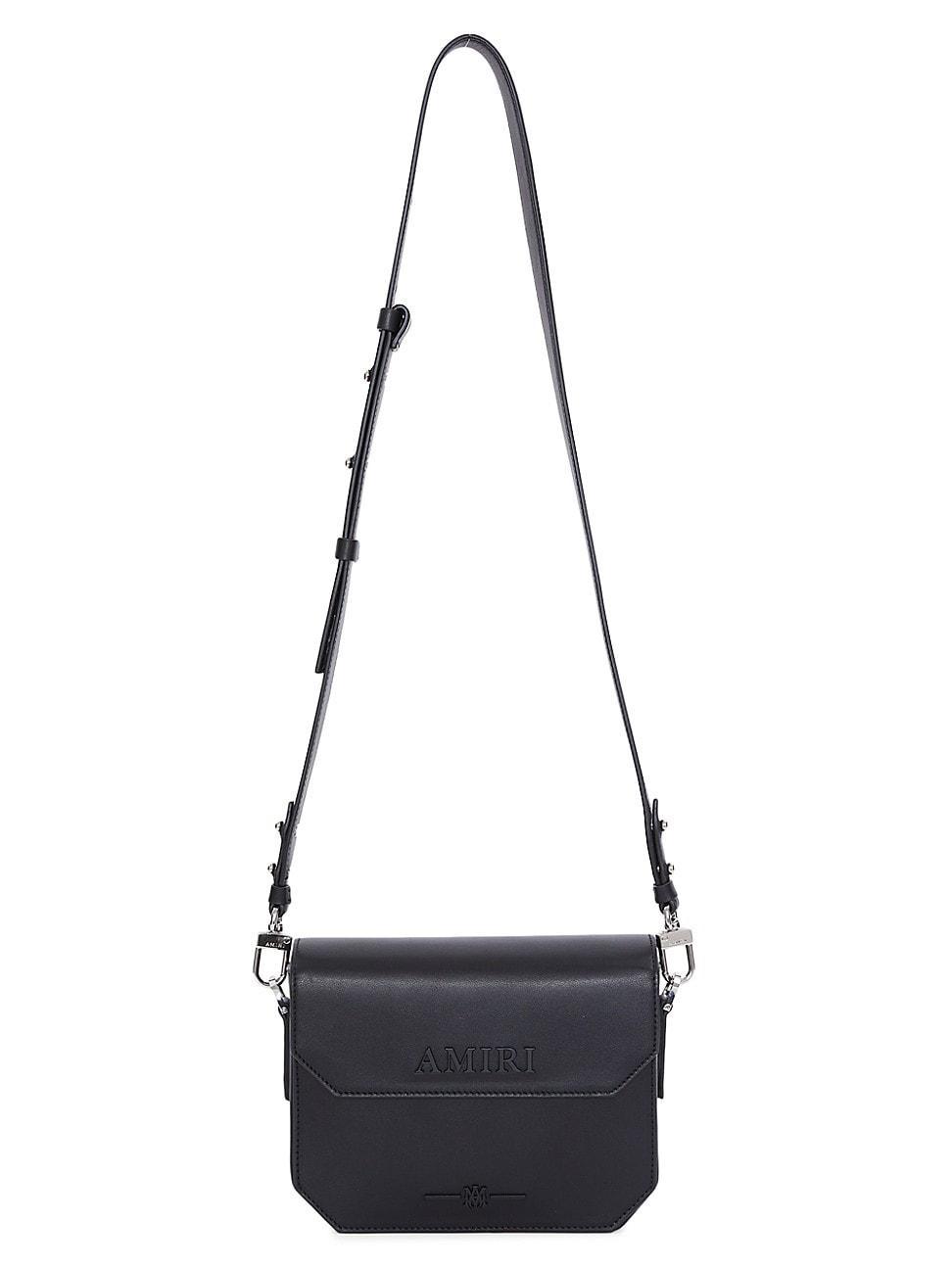 Womens Leather Flap Crossbody Bag product image