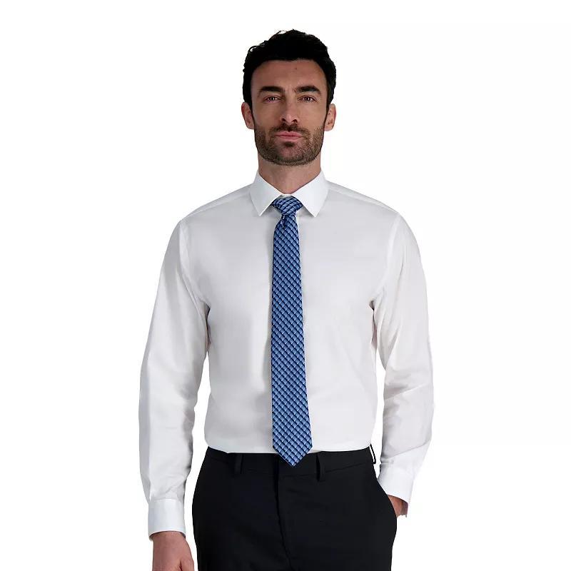 Mens Haggar Premium Comfort Classic Fit Wrinkle Resistant Dress Shirt Product Image