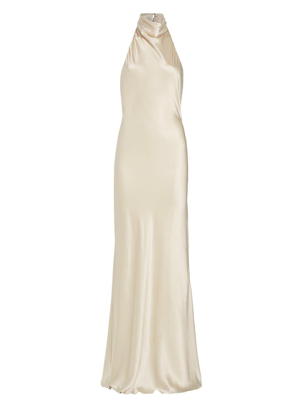 Womens Rainier Silk Sleeveless Gown Product Image