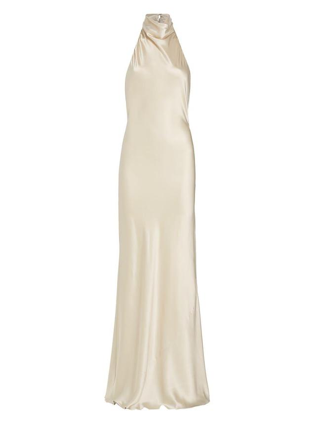 Womens Rainier Silk Sleeveless Gown Product Image