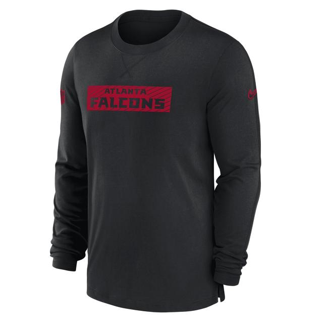 Atlanta Falcons Sideline Player Team Issue Men’s Nike Dri-FIT Long-Sleeve Top Product Image