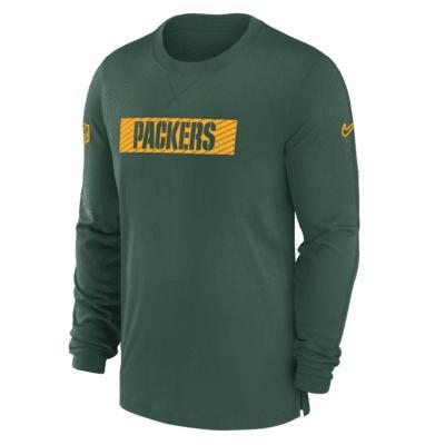 Green Bay Packers Sideline Player Team Issue Men’s Nike Dri-FIT Long-Sleeve Top Product Image