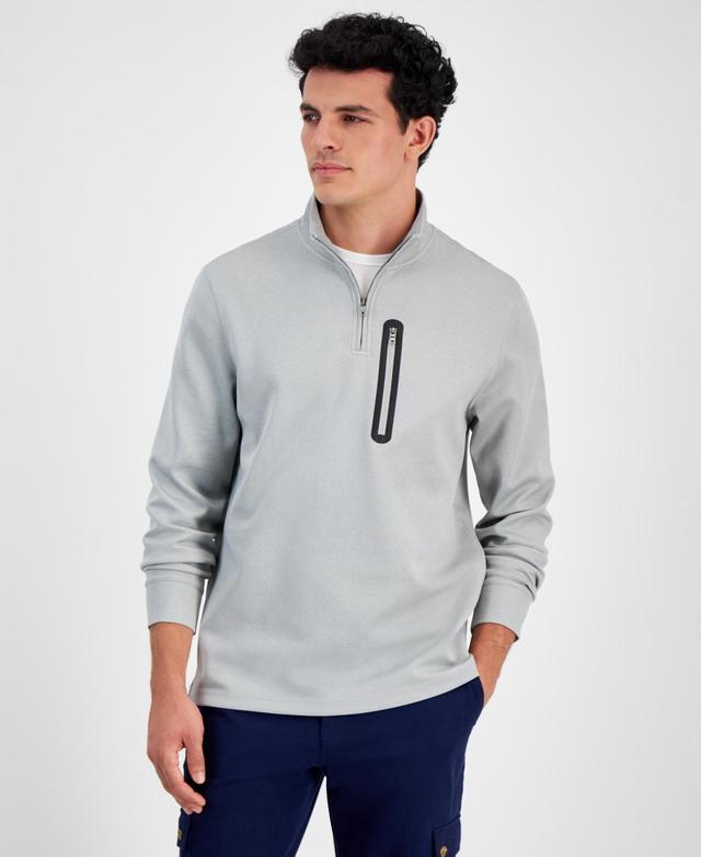 Club Room Mens Golf Tech Quarter-Zip Sweatshirt, Created for Macys Product Image