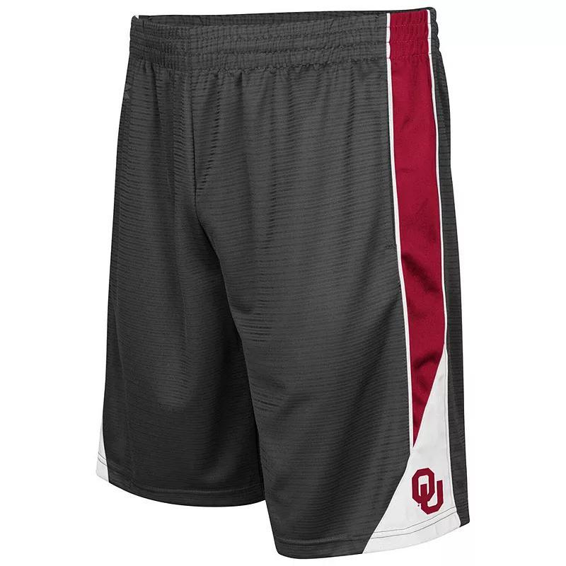 Mens Colosseum Charcoal Oklahoma Sooners Turnover Shorts Product Image