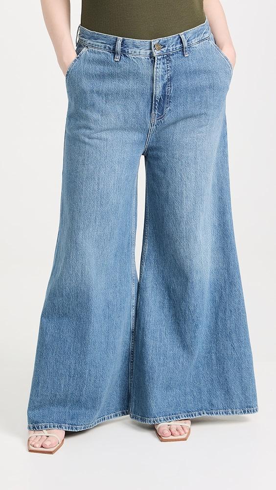 FRAME The Pixie Extra Wide Leg Jeans | Shopbop Product Image