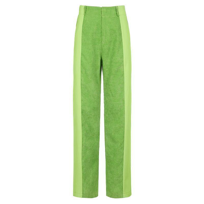 Corduroy Wide Leg Pants Product Image