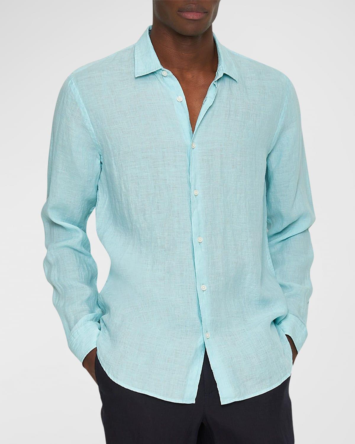 Mens Giles Linen Sport Shirt Product Image