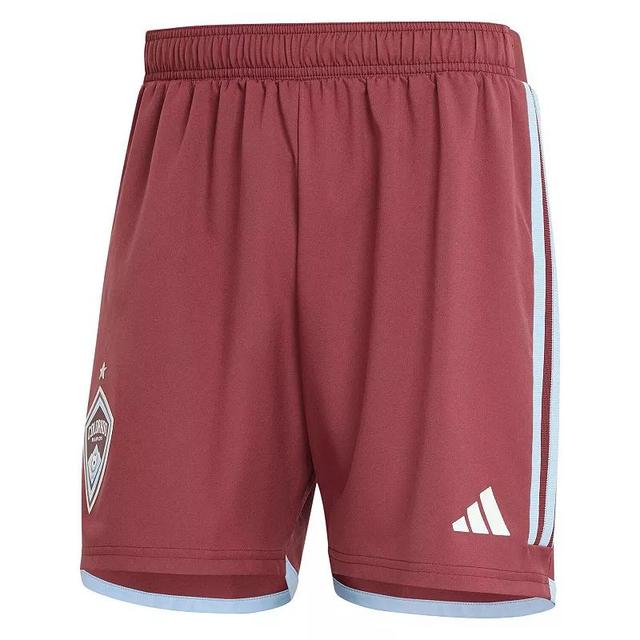 Mens adidas Burgundy Colorado Rapids 2024 Home AEROREADY Authentic Shorts Product Image