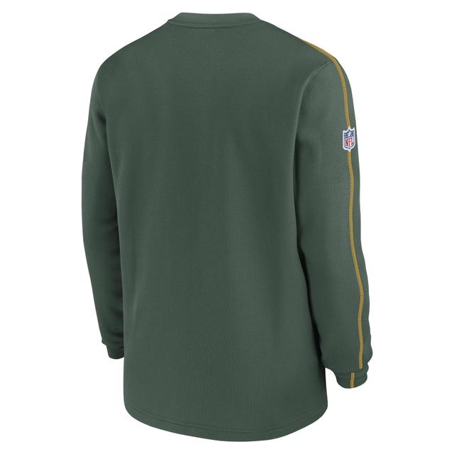 Green Bay Packers Sideline Coach Mens Nike Mens NFL Long-Sleeve Top Product Image