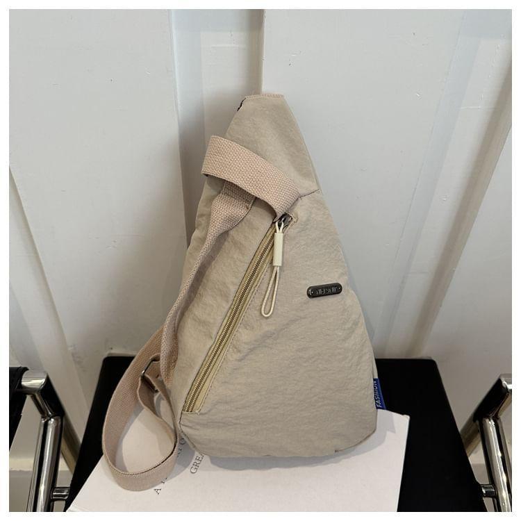 Plain Nylon Sling Bag Product Image