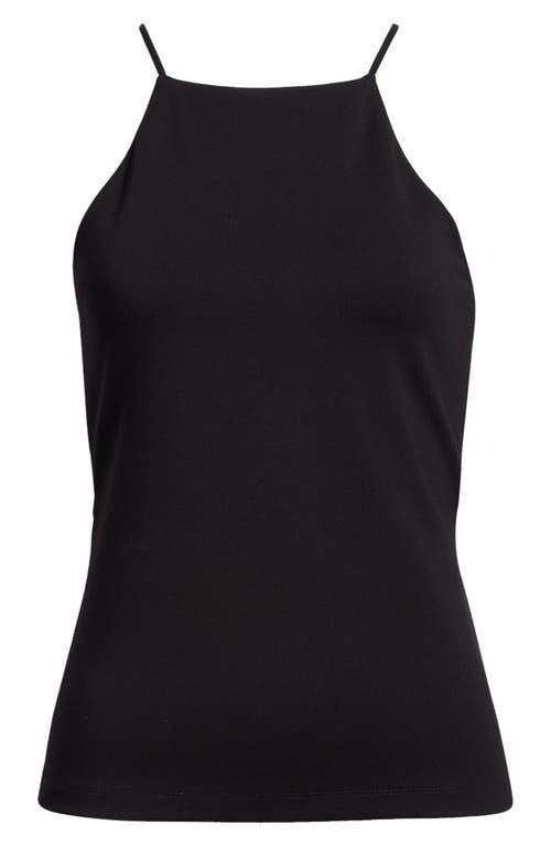 RAG & BONE Irina Square Neck Tank Top In Black Product Image