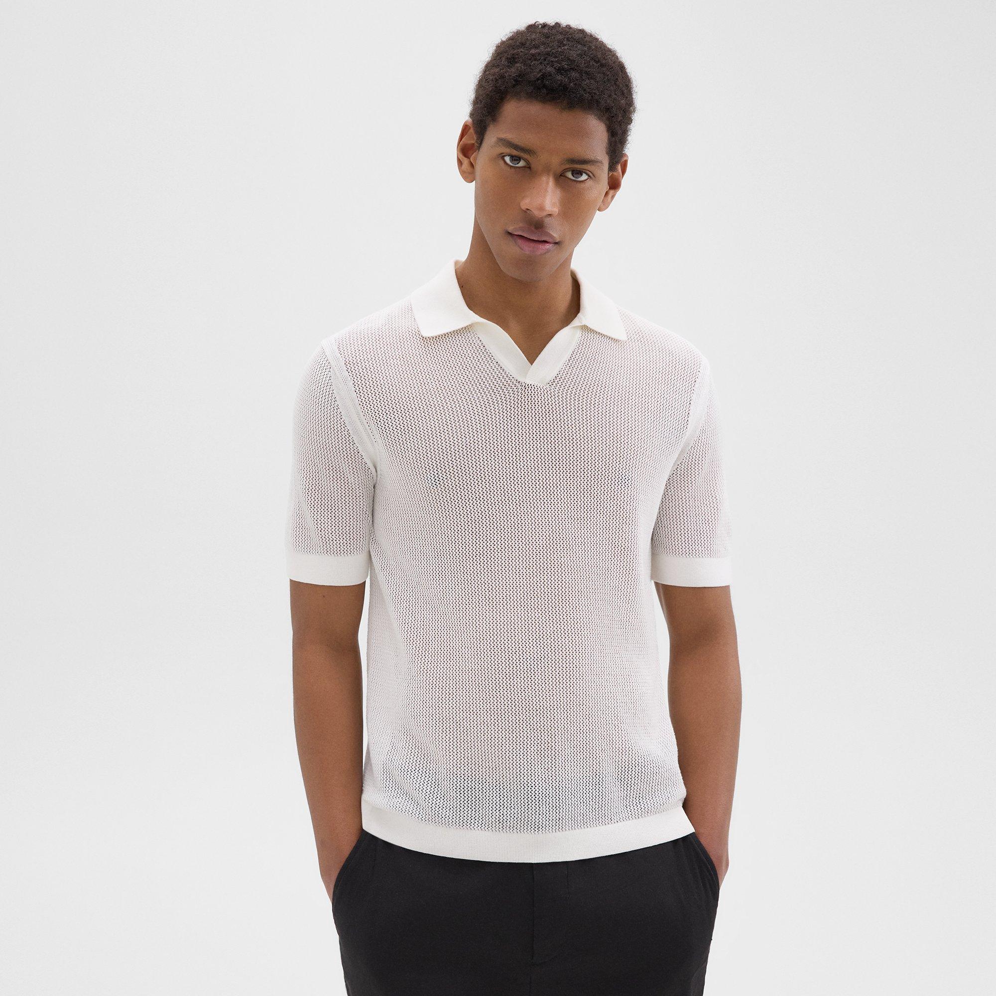 Cotton Cairn Polo Shirt | Theory Product Image