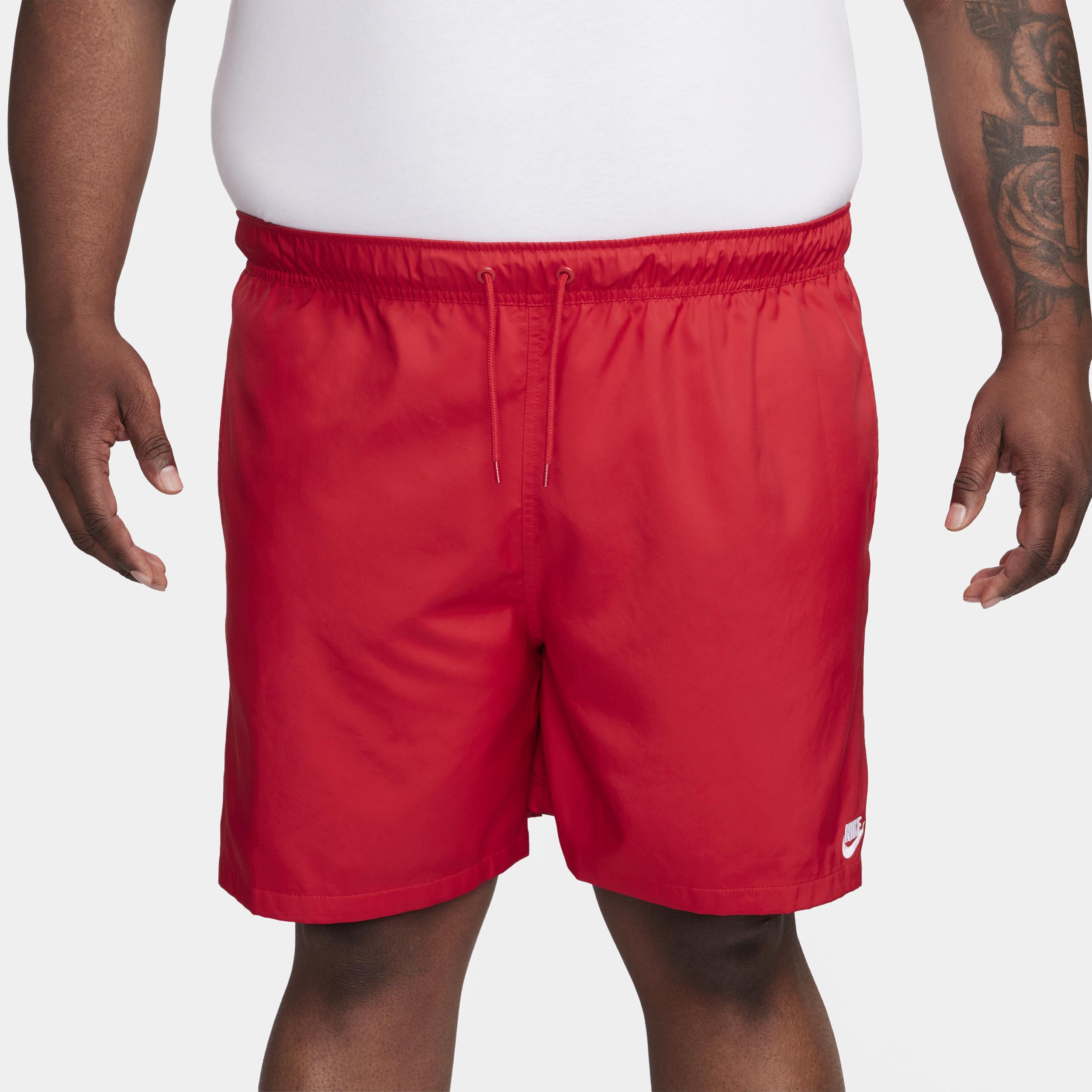 Nike Mens Club Flow Relaxed-Fit 6 Drawstring Shorts Product Image