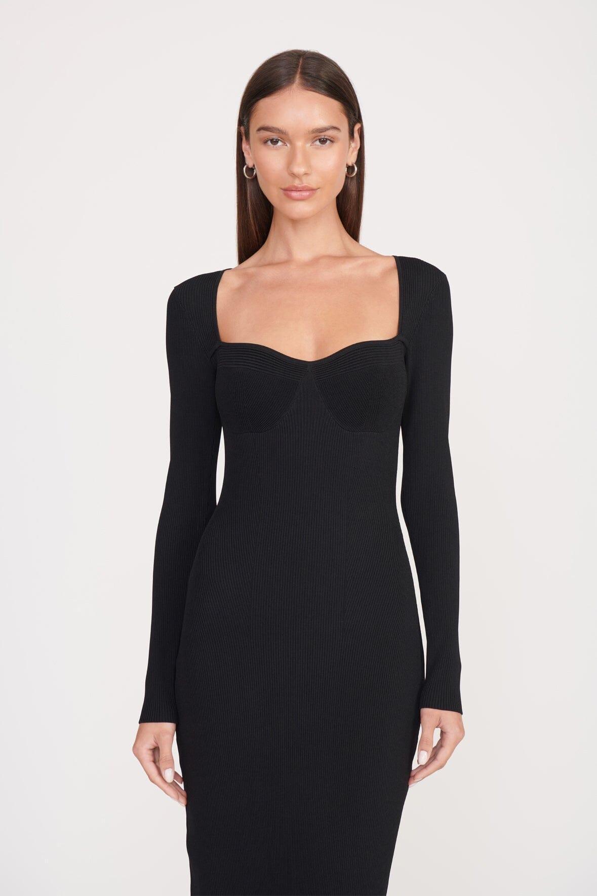 SILHOUETTE DRESS | BLACK Product Image