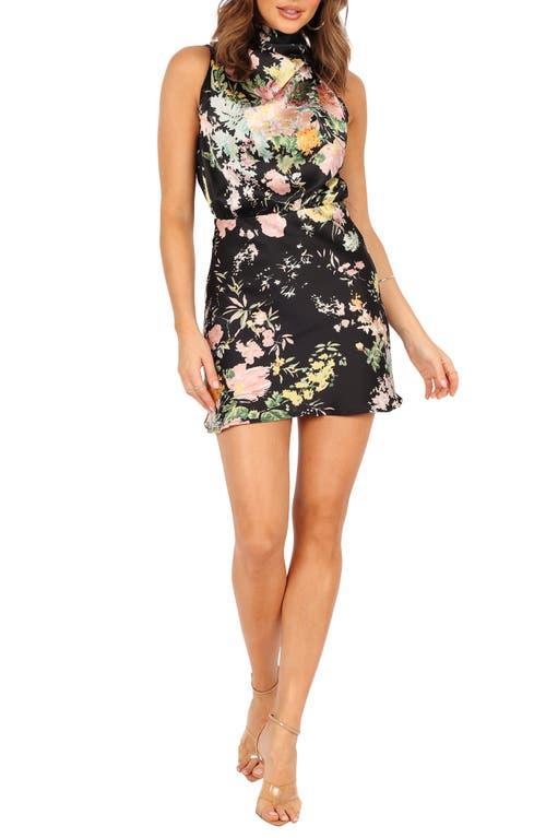 Petal and Pup Womens Anabelle Mock Neck Mini Dress Product Image