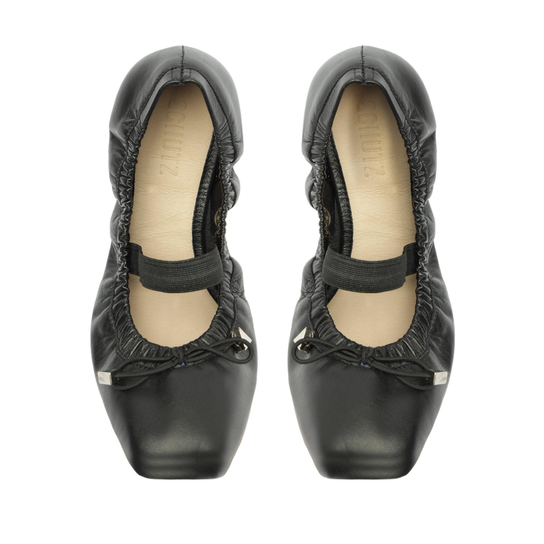 Fanny Leather Flat Female Product Image