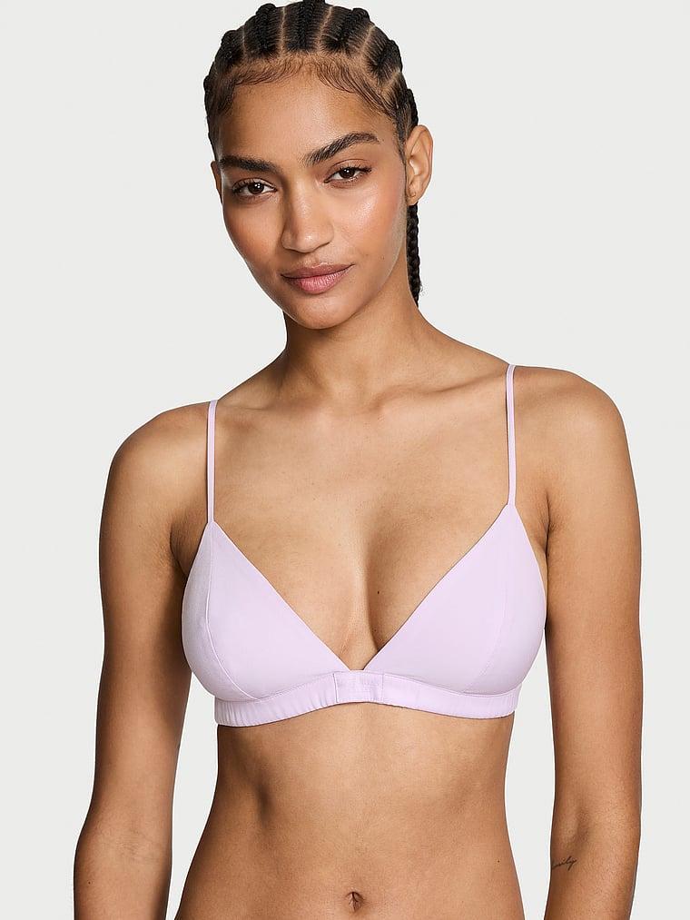 Luxe Crepe Triangle Bralette Product Image