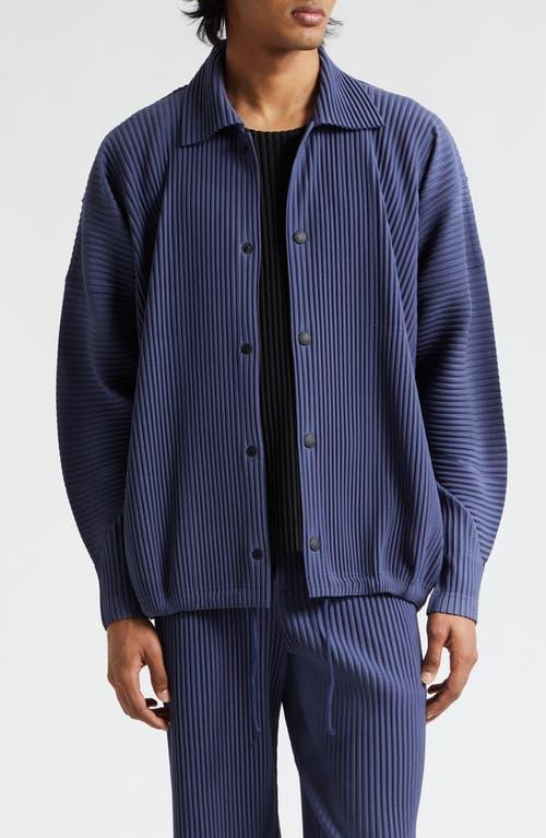 Mens Pleated Coach Jacket Product Image