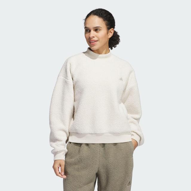 adidas Coze Pullover Alumina XL Womens Product Image