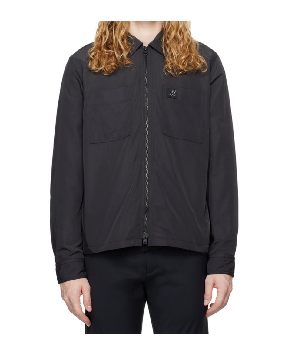 HUGO BOSS Zip-up Jacket In Black Product Image