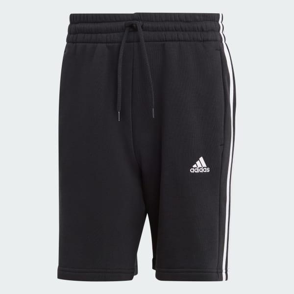 Essentials Fleece 3-Stripes Shorts Product Image