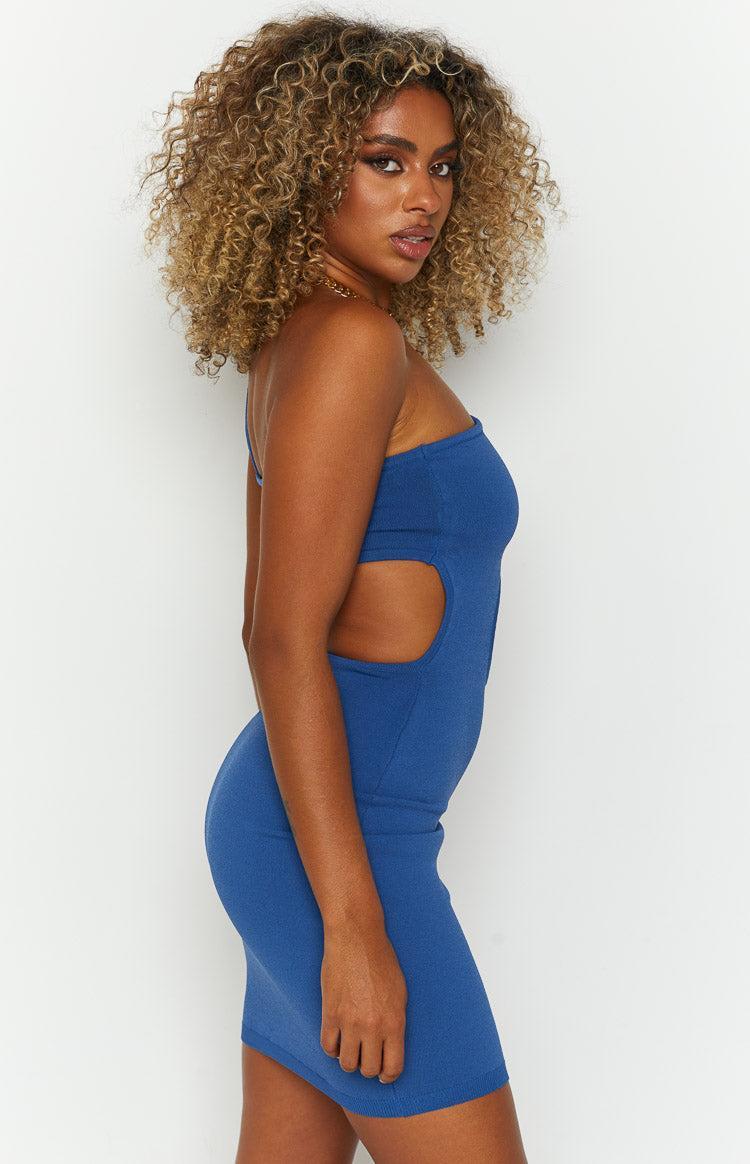 Candi Blue Mini Dress Product Image