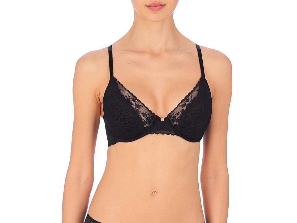 Natori Cherry Blossom Lace Underwire Push-Up Bra Product Image