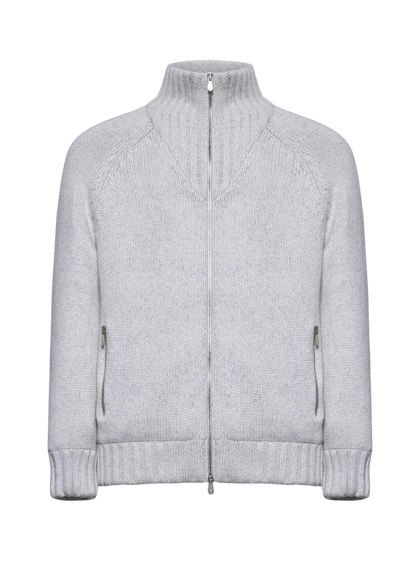 BRUNELLO CUCINELLI Jacket In Grey Product Image