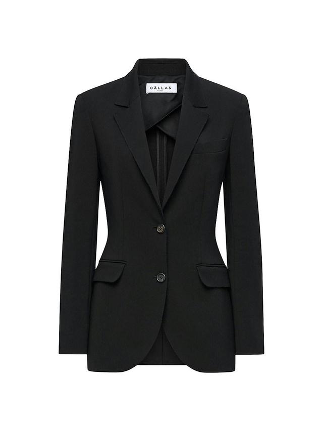 Womens Andre Two Button Classic Blazer Product Image