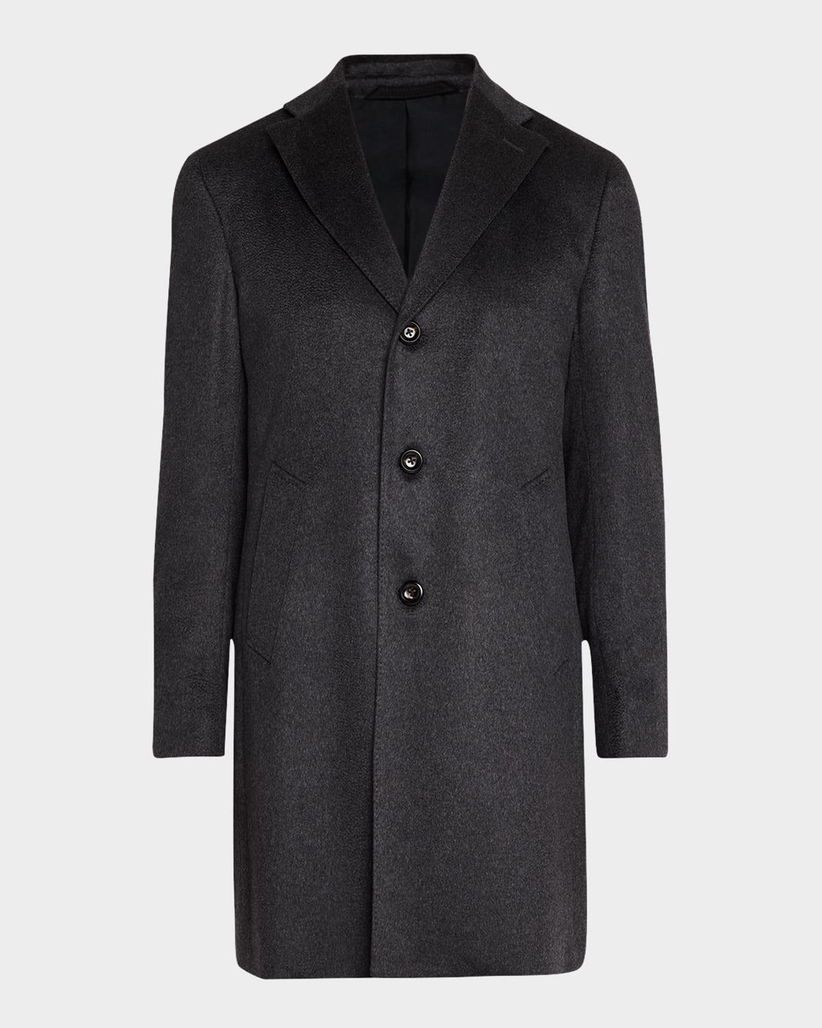 Mens Cashmere Topcoat Product Image