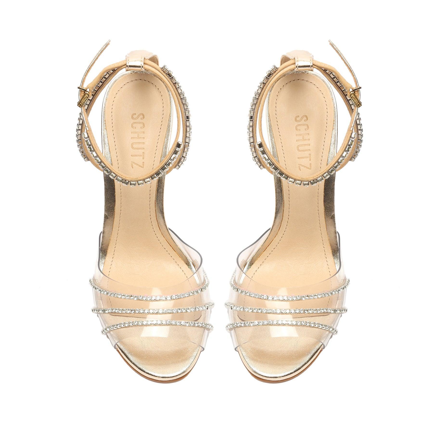 Rowenah Metallic Nappa Leather Sandal Female Product Image