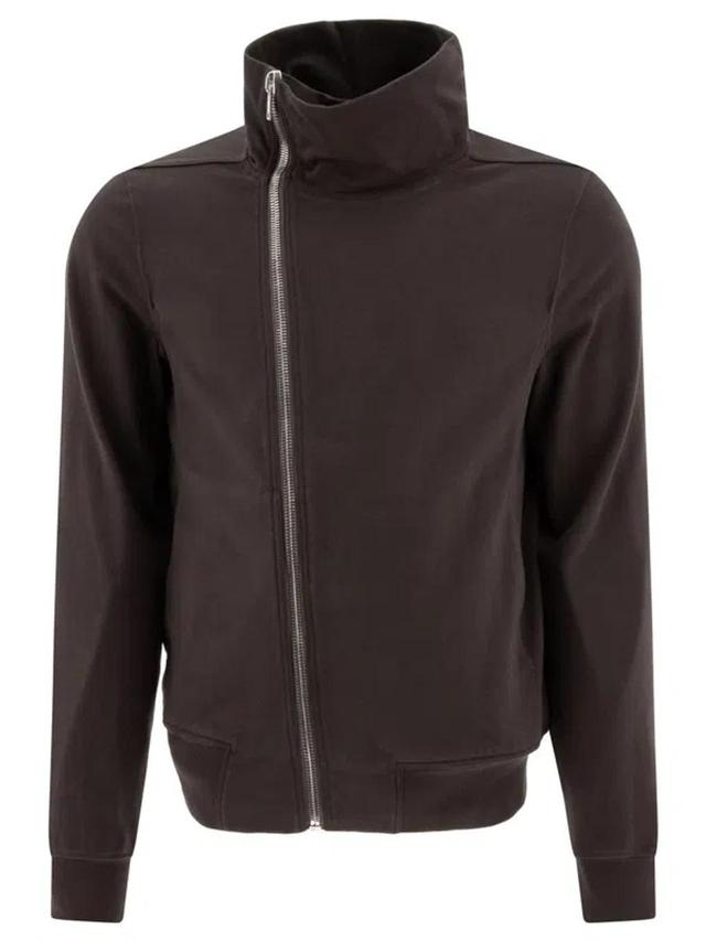 RICK OWENS Contemporary Bauhaus Jogger Sweatshirt In Brown Product Image