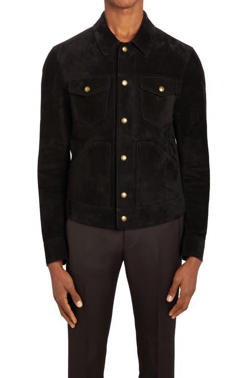 TOM FORD Suede Western Jacket Product Image