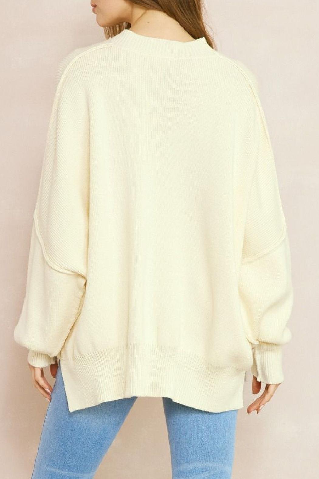 Oversized Knit Sweater Product Image