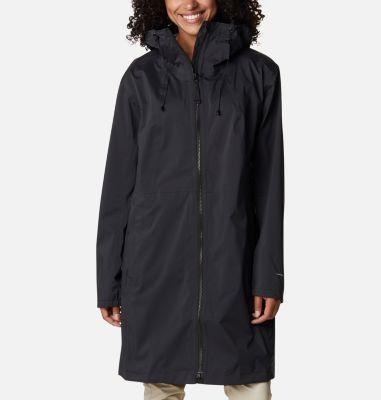 Columbia Women's Weekend Adventure Long Rain Shell- Product Image