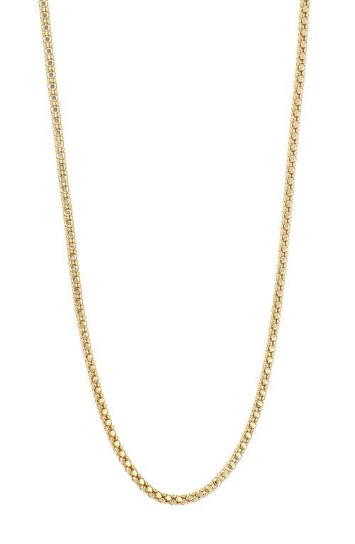 Bony Levy Mens 14K Gold Interlocking Chain Necklace Product Image