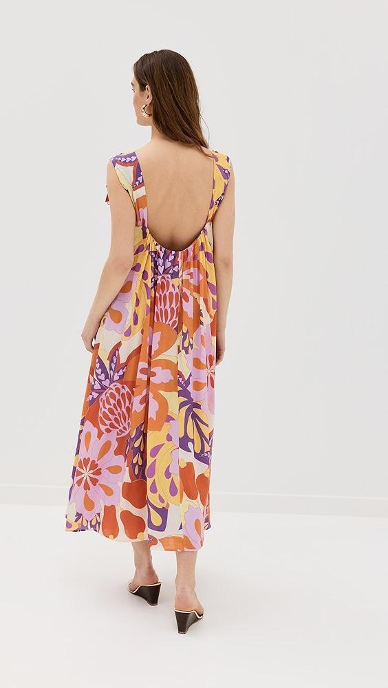 FARM Rio Lee Floral Sleeveless Maxi Dress | Shopbop Product Image