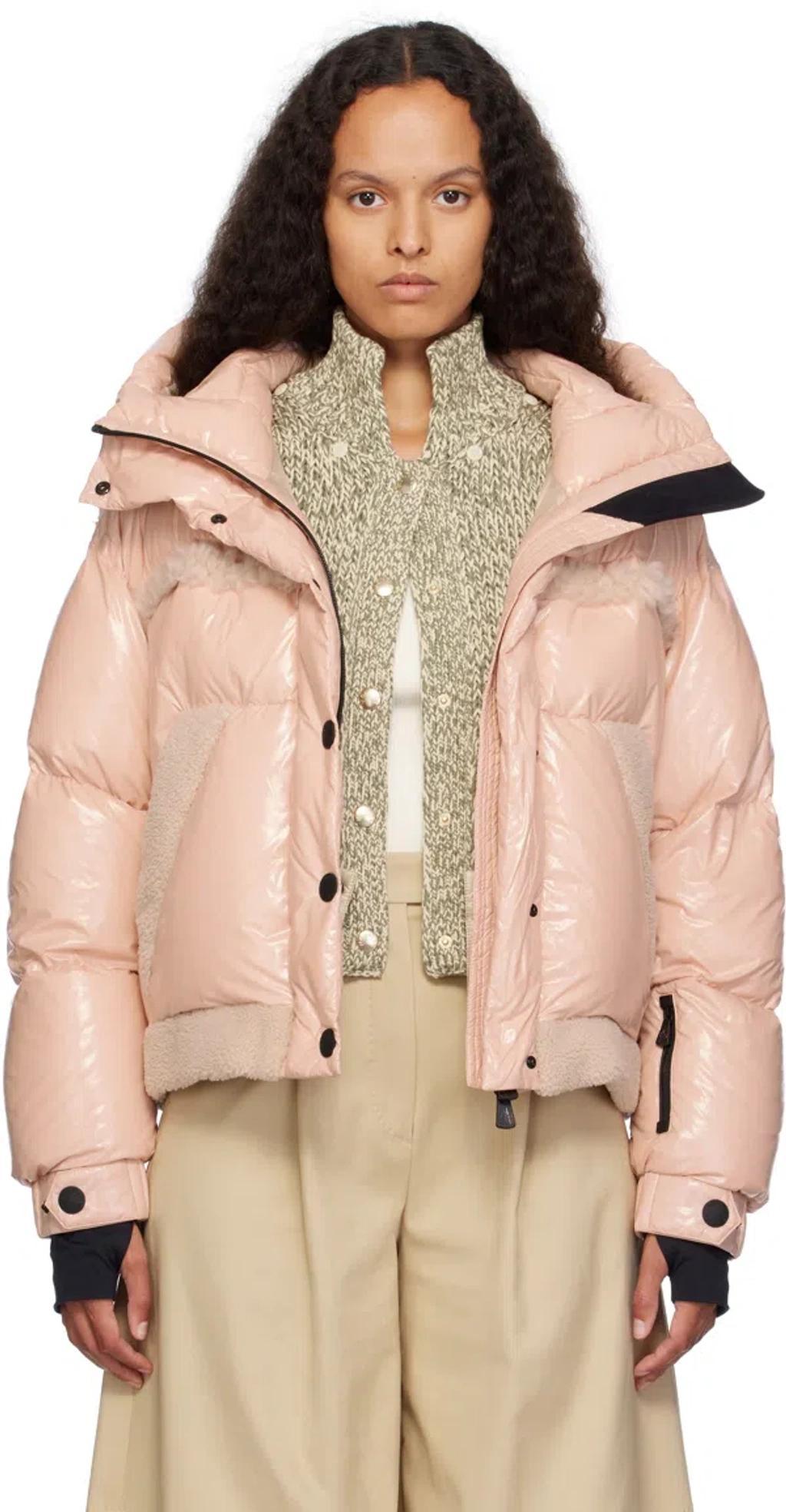 MONCLER Grenoble Eibsee Down Jacket In Nude & Neutrals Product Image